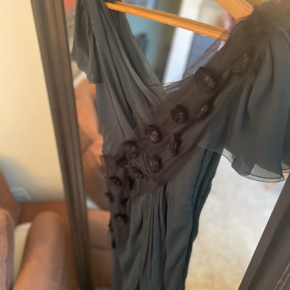 J Mendel Silk Gown - Picture 3 of 5